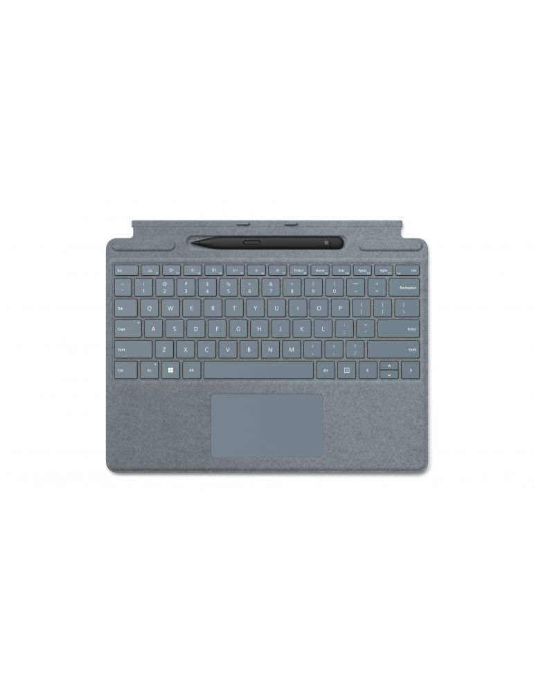 Microsoft Surface Pro Signature Keyboard with Slim Pen 2 Albastru Microsoft Cover port QWERTY Englez