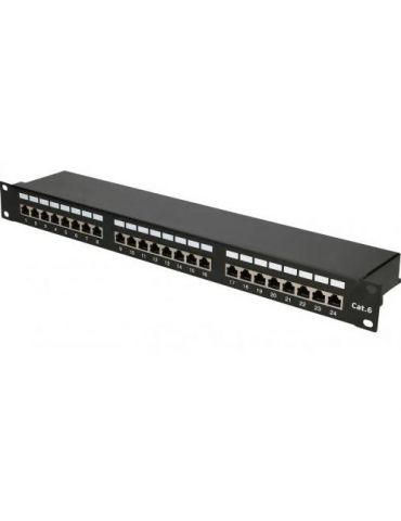 Extralink 24port cat6 stp patch panel v2 ex.9830 Extralink - 1 - Tik.ro