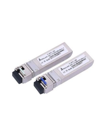 Extralink ex.6211 sfp+ 10g sfp+ wdm module 10gbps 1270/1330nm single mode 20km lc pair ex.6211 Extralink - 1 - Tik.ro
