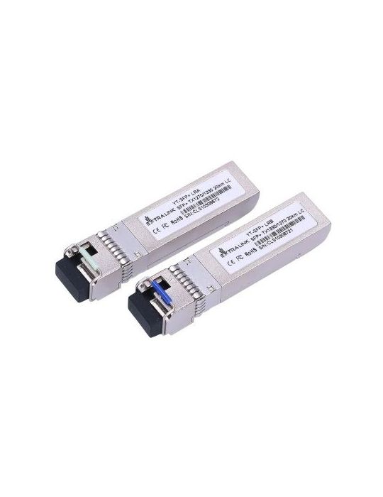 Extralink ex.6211 sfp+ 10g sfp+ wdm module 10gbps 1270/1330nm single mode 20km lc pair ex.6211 Extralink - 1