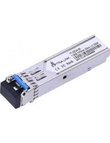Extralink ex.2183 yt-oc24-20 1.25g sfp lx-lc single-mode 1310nm 20km ddm ex.2183 Extralink - 1 - Tik.ro