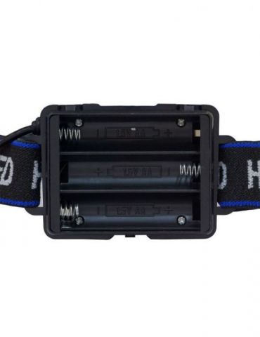 Lanterna frontala cu led spacer headlamp (cree xp-e) 150 lumeni  aliaj aluminiu lumina puternica slaba intermitenta baterii:  Sp - Tik.ro