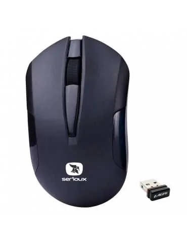 Mouse serioux wireless drago 300 1000dpi negru baterie aa inclusa Serioux - 1 - Tik.ro