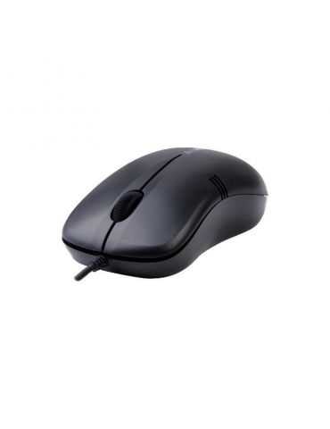 Mouse a4tech cu fir optic v-track op-560nu 1000dpi negru metal A4tech - 1 - Tik.ro