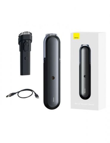 Aspirator de mana baseus a1 putere aspirare 4000pa timp incarcare 3 ore filtru hepa acumulator 2000 mah cablu inclus type-c l Ba - Tik.ro