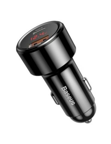 Incarcator auto baseus magic series pps 1 x usb output 4.5v/5a 1 x usb type-c output 5v/3a total output 45w 6a pt. bricheta a Ba