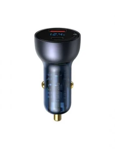Incarcator auto baseus particular digital display qc + pps 1 x usb output 4.5v/5a 1 x usb type-c output 5v/3a total output 65 Ba