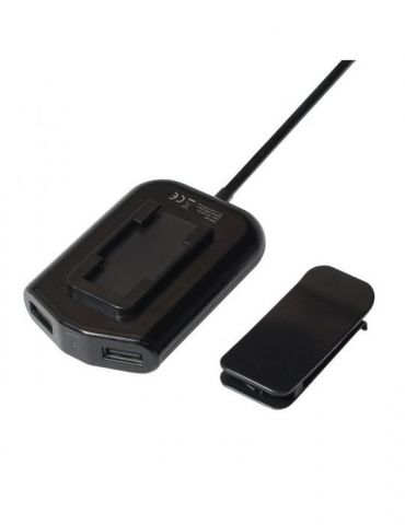 Alimentator auto logilink 4 x usb pt. bricheta auto 2 x usb pt. bancheta din spate 2 x usb 1.8m cablu maxim 9.6a black pa0149 Lo - Tik.ro