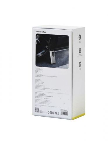 Compresor auto baseus acumulator 7500 mah display led presiune maxima 2.5 bar gri crcqb02-0a (include timbru verde 1 leu) - 6 Ba