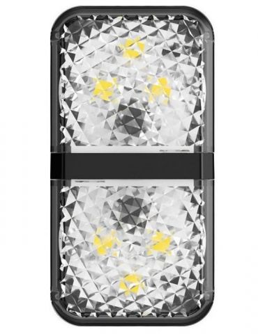 Lampa auto avertizare baseus avertizare luminoasa deschidere usa 2 bucati incluse avertisment intermitent alternativ cu 2 sec Ba - Tik.ro