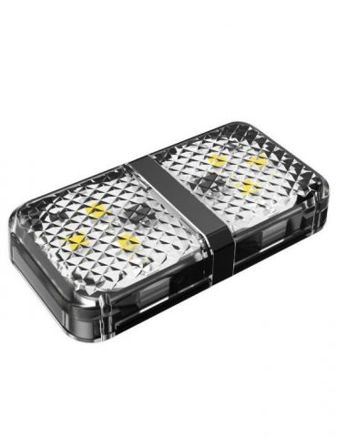 Lampa auto avertizare baseus avertizare luminoasa deschidere usa 2 bucati incluse avertisment intermitent alternativ cu 2 sec Ba