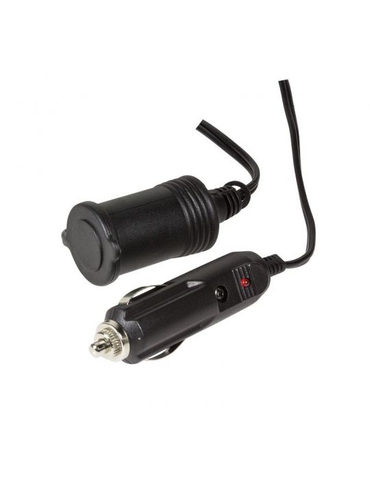 Cablu extensie logilink pt. bricheta auto 3m black cp0112 (include tv 0.18lei) Logilink - 1