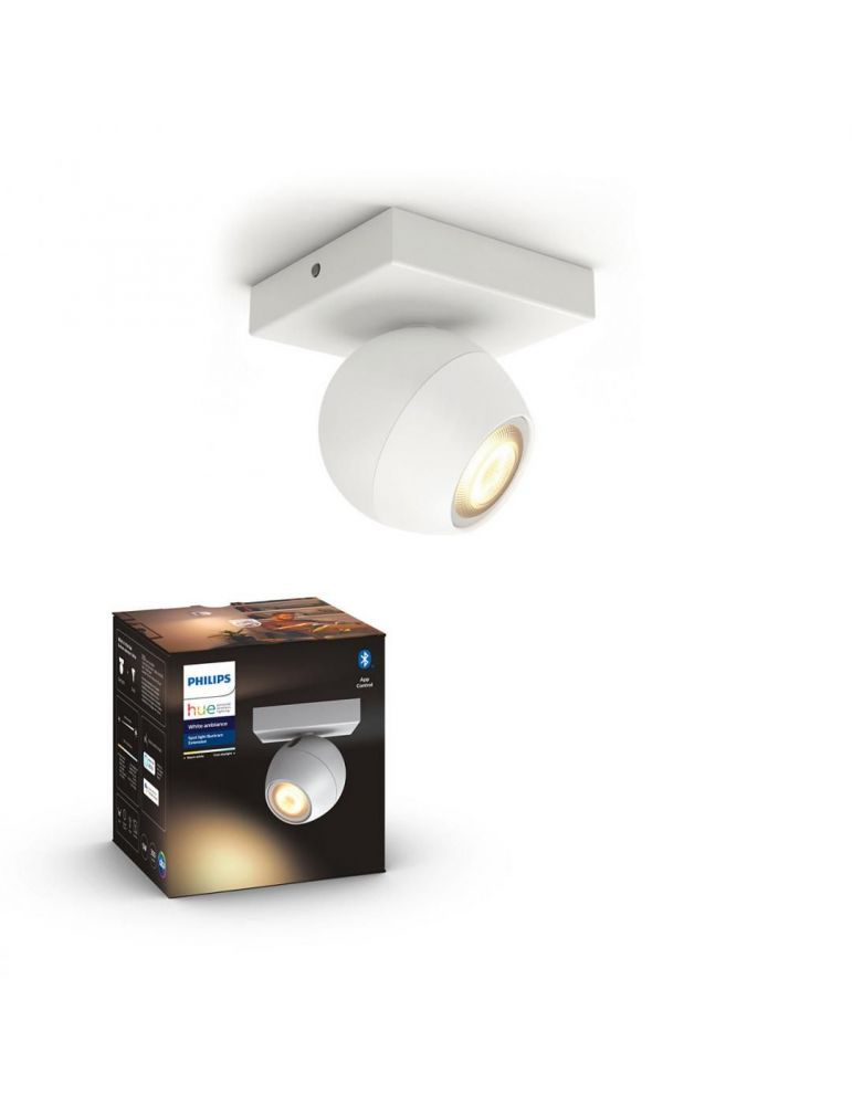 Plafoniera smart philips led soclu gu10 putere 5 w tip lumina alb 350 lumeni alimentare 220 - 230 v 000008718696175705 (inclu