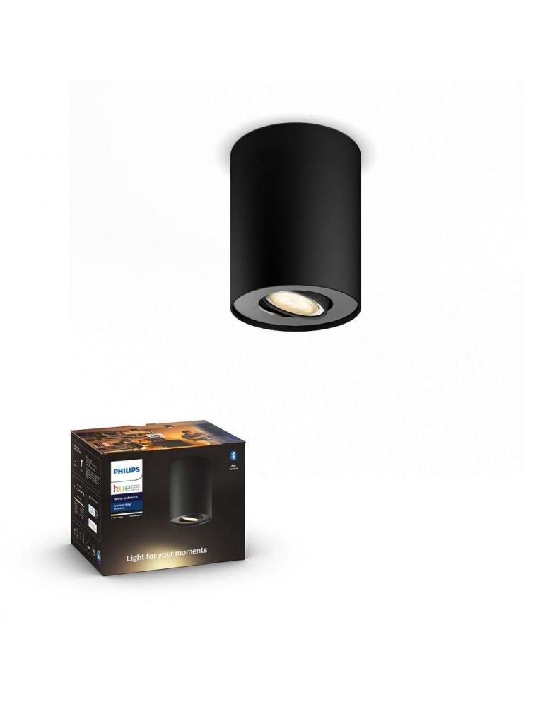 Plafoniera smart philips led soclu gu10 putere 5 w tip lumina alb 350 lumeni alimentare 220 - 230 v 000008718696175514 (inclu