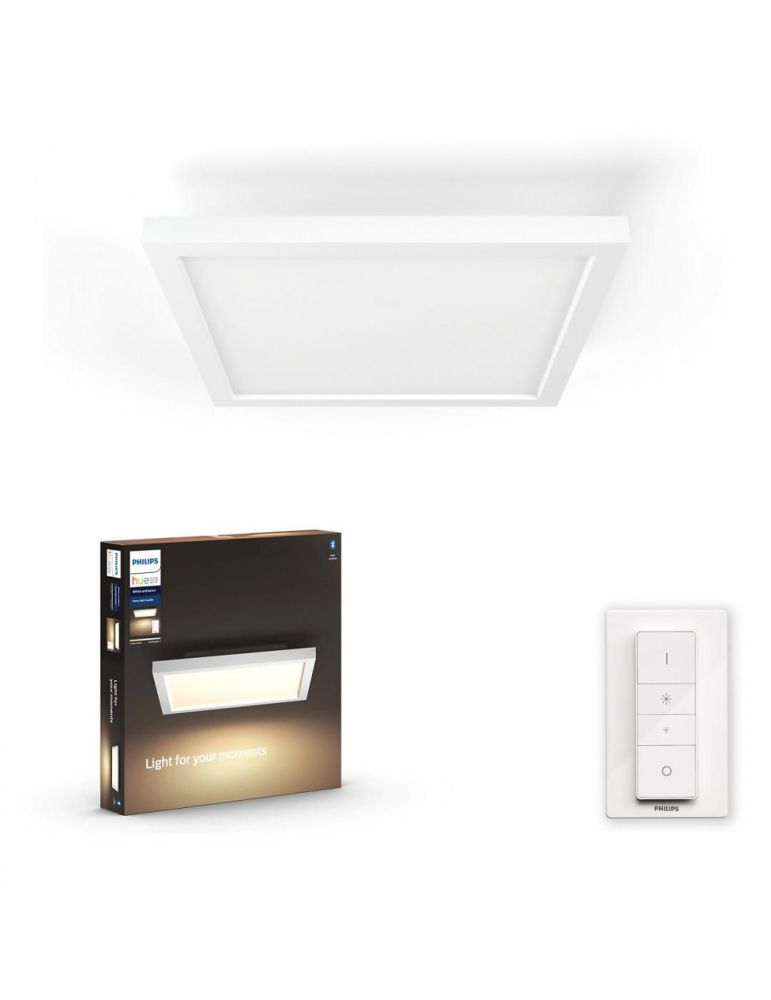 Plafoniera smart philips led soclu integrat putere 28 w tip lumina alb 2200 lumeni alimentare 220 - 230 v 000008718696175842