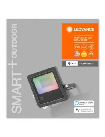 Proiector smart osram led soclu integrat putere 20 w tip lumina alb rece 1260 lumeni alimentare 220 - 230 v 00000405807547462 Os