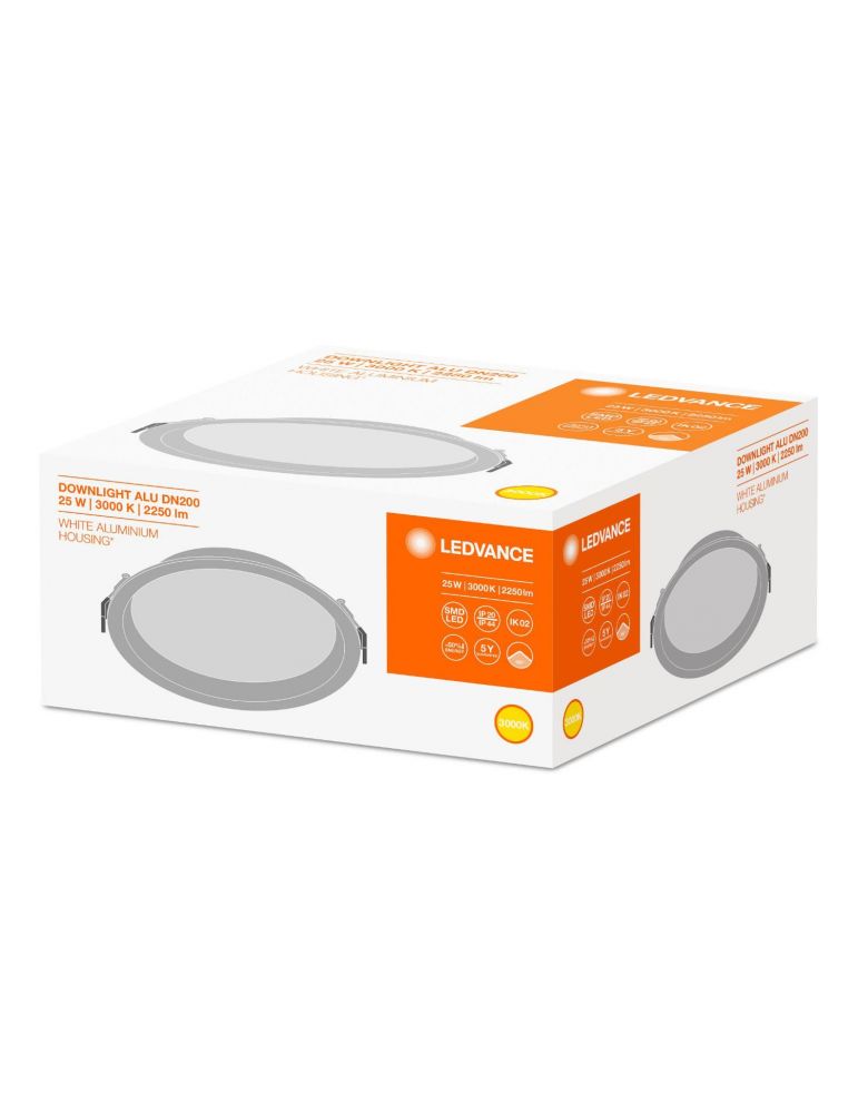 Panou led osram led soclu integrat putere 25 w tip lumina alb rece 2250 lumeni alimentare 220 - 230 v 000004058075091498 (inc