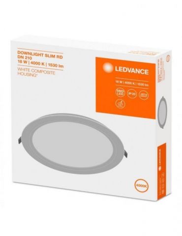 Panou led osram led soclu integrat putere 18 w tip lumina alb rece 1530 lumeni alimentare 220 - 230 v 000004058075079113 (inc Os