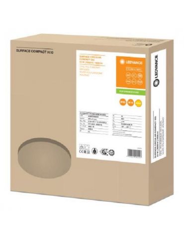 Plafoniera osram led soclu integrat putere 24 w tip lumina alb calda 1800 lumeni alimentare 220 - 230 v 000004058075062207 (i Os