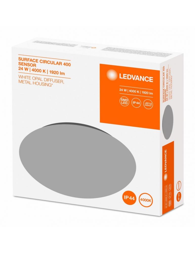 Aplica osram led soclu integrat putere 24 w tip lumina alb rece 1.920 lumeni alimentare 220 - 230 v 000004058075080119 (incl