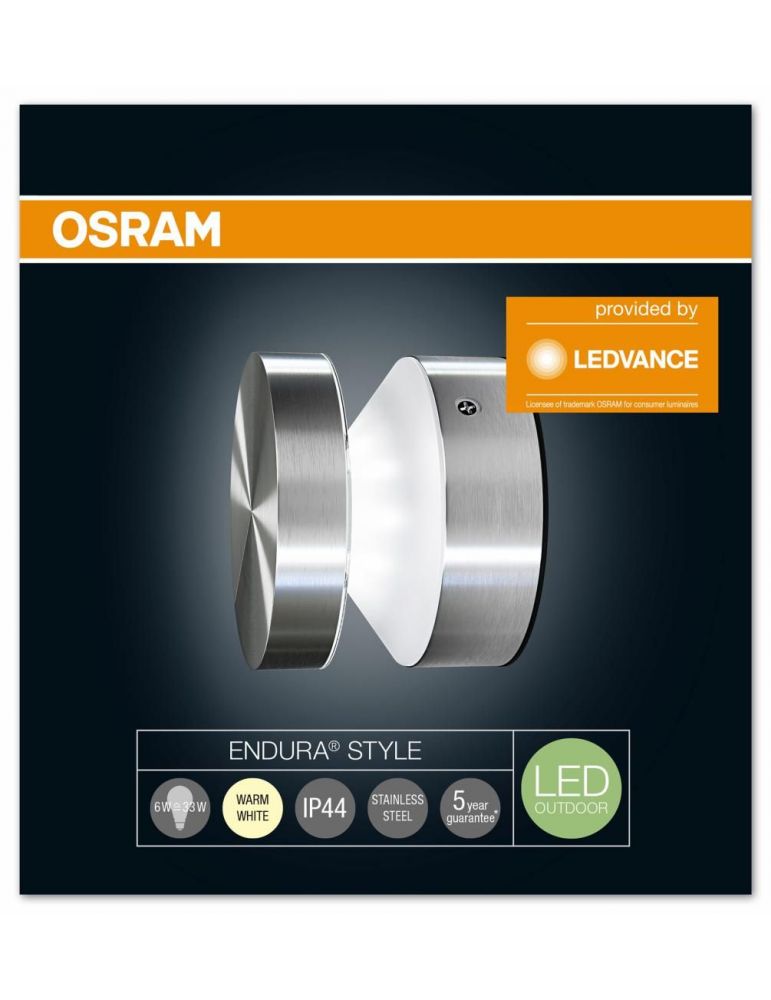 Aplica osram led soclu integrat putere 6 w tip lumina alb alimentare 220 - 230 v 000004058075032620 (include tv 1.75lei)