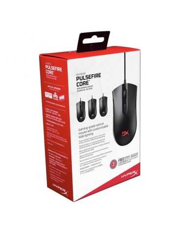 Mouse kingston cu fir hyperx pulsefire core pixart 3327 sensor Kingston - 1 - Tik.ro
