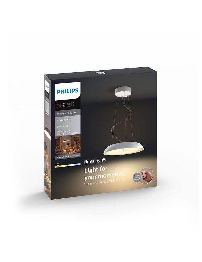 Lustra smart philips led soclu integrat putere 39 w tip lumina alb 3.000 lumeni alimentare 220 - 230 v 000008718696159187 (in