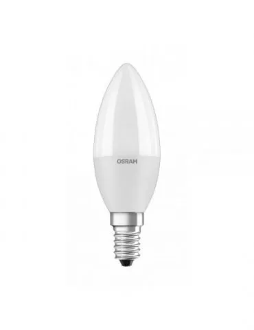 Bec led osram soclu e14 putere 7w forma lumanare lumina alb calda alimentare 220 - 240 v 000004058075152915 (include tv 0.60  Os - Tik.ro
