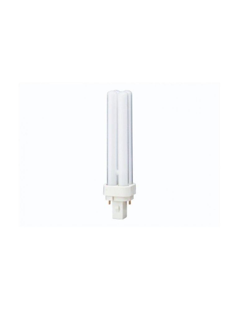 Bec fluorescent panasonic soclu g24d-3 putere 26w forma liniar lumina alb calda alimentare 220 - 240 v fds26e30/2d (include t