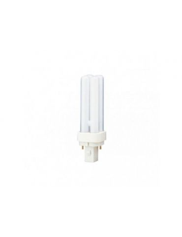 Bec fluorescent panasonic soclu g24d-1 putere 10w forma liniar lumina alb calda alimentare 220 - 240 v fds10e27/2d (include t Pa