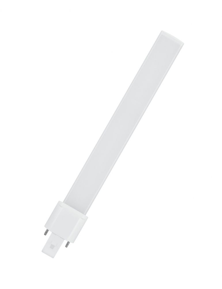 Bec led osram soclu g23 putere 6w forma liniar lumina alb calda alimentare 220 - 240 v 000004058075135321 (include tv 0.60 le