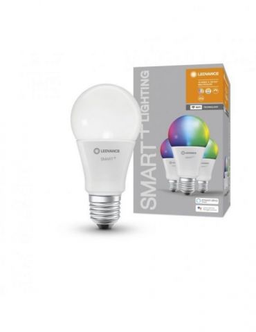 Set 3 becuri smart led osram soclu e27 putere 14w forma clasic lumina multicolora alimentare 220 - 240 v 000004058075485877 ( Os