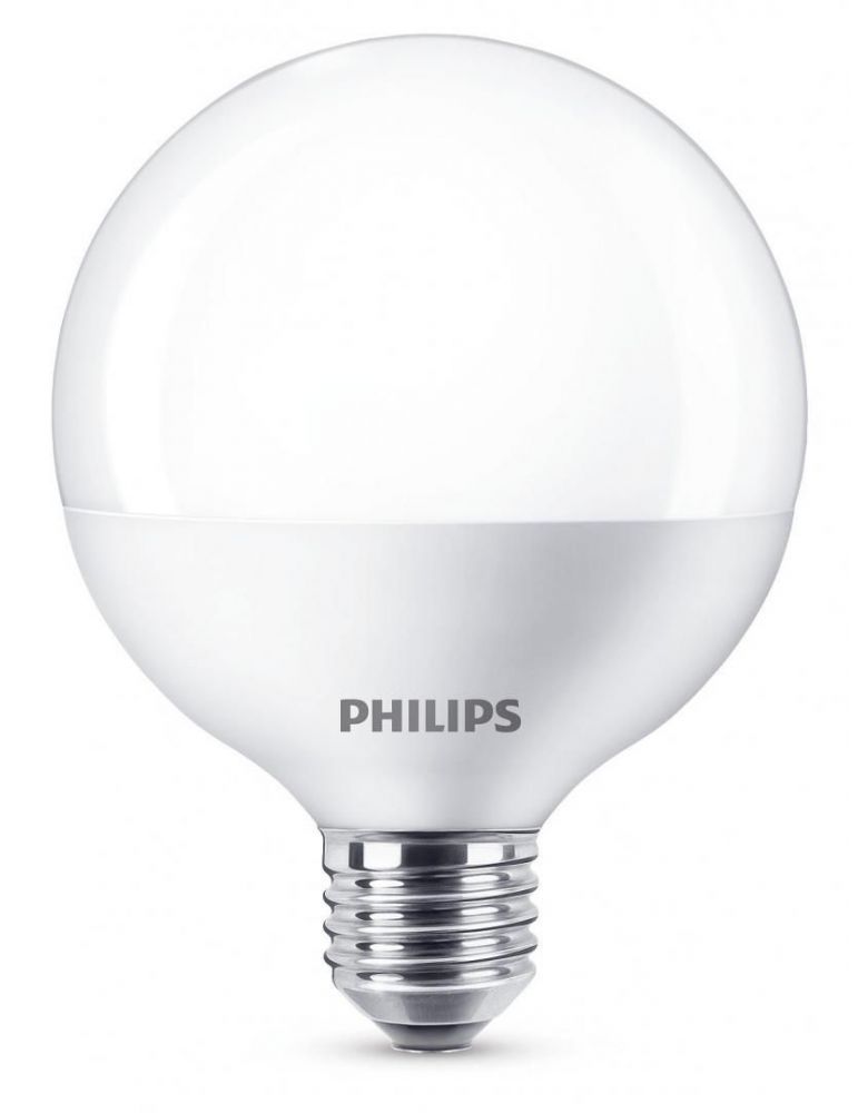Bec led philips soclu e27 putere 9.5w forma clasic lumina alb calda alimentare 220 - 240 v 000008718696580639 (include tv 0.6
