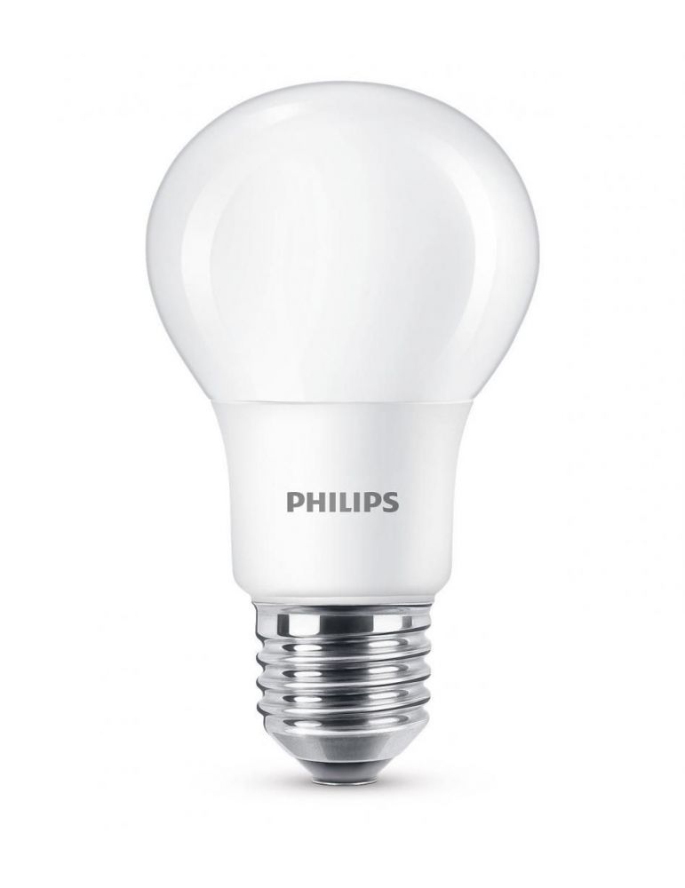 Bec led philips soclu e27 putere 7.5w forma clasic lumina alb rece alimentare 220 - 240 v 000008718696577332 (include tv 0.60