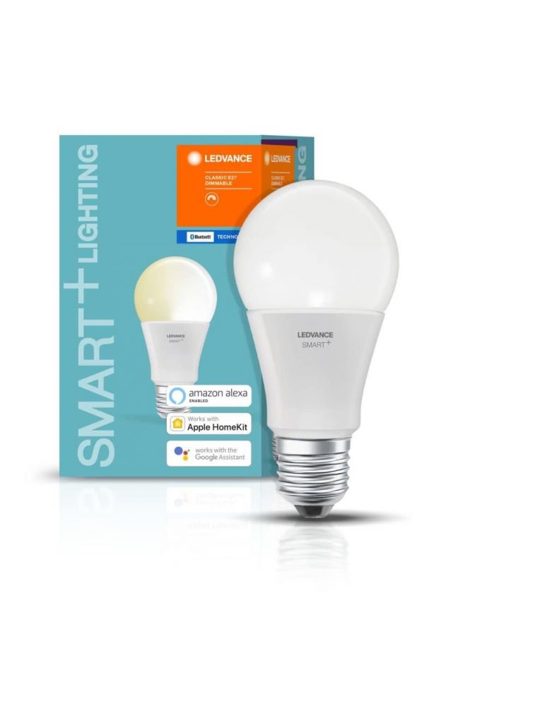 Bec led osram soclu e27 putere 9 w forma clasic lumina alb calda alimentare 220 - 230 v 4058075208506 (include tv 0.60 lei)