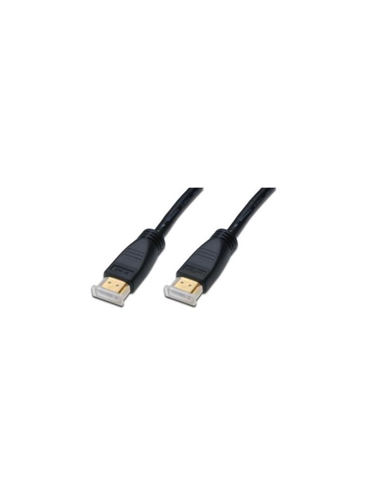 Digitus hdmi high speed connection cable type a w/ amp. m/m 10.0m full hd ce gold bl ak-330105-100-s