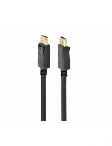 Cablu video spacer displayport (t) la displayport (t) 1.8m rezolutie maxima 4k (3840 x 2160) la 60 hz negru spc-dp2-6 (includ Sp