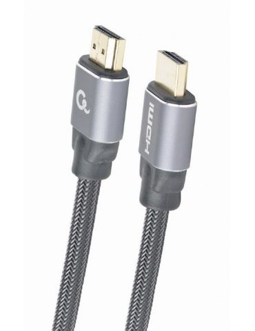 Cablu video gembird hdmi (t) la hdmi (t) 10m premium conectori auriti rezolutie maxima 4k (3840 x 2160) la 60 hz negru ccbp-h Ge