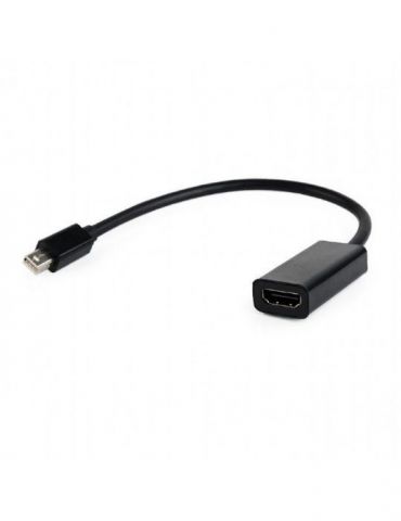 Cablu video gembird adaptor mini-displayport (t) la hdmi (m) 10cm rezolutie maxima full hd (1920 x 1080) la 60hz negru a-mdpm Ge - Tik.ro