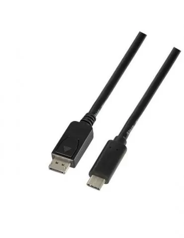 Cablu video logilink adaptor usb 3.1 type-c (t) la displayport (t) 1.8m rezolutie maxima 4k uhd (3840 x 2160) la 60 hz negru  Lo - Tik.ro