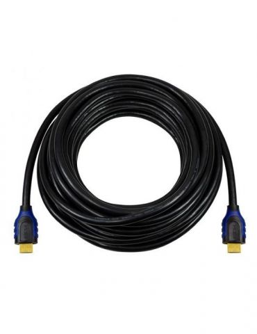 Cablu video logilink hdmi (t) la hdmi (t) 3m conectori auriti rezolutie maxima 4k dci (4096 x 2160) la 60 hz ver. 2.0b w. eth Lo - Tik.ro