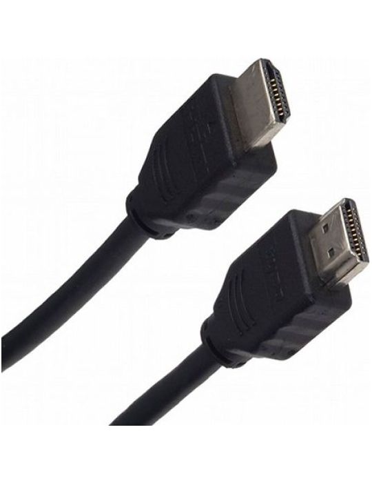 Cablu video spacer hdmi (t) la hdmi (t) 3m rezolutie maxima 4k uhd (3840 x 2160) la 30 hz negru spc-hdmi-10 (include tv 0.8le Sp