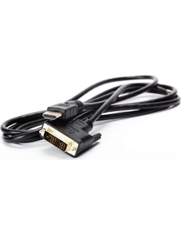 Cablu video spacer adaptor hdmi (t) la dvi-d sl (t) 1.8m negru spc-hdmi-dvi-6 (include tv 0.8lei) Spacer - 1