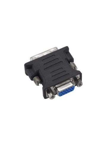 Adaptor video spacer dvi-i dl (t) la vga (m) negru spa-dvi-vga (include tv 0.06 lei) Spacer - 1