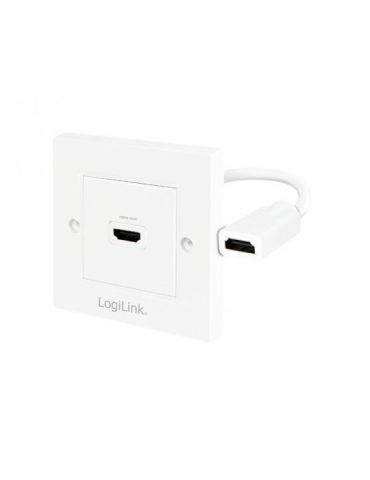 Priza video logilink hdmi (m) la hdmi (m) 4k uhd (3840x2160) la 30hz ah0014 Logilink - 1 - Tik.ro