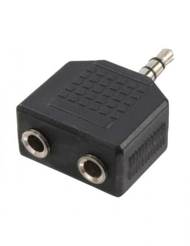 Adaptor audio logilink 3.5mm stereo 3p. (t) la 2 x 3.5 stereo (m) logilink ca1002 (include tv 0.06 lei) Logilink - 1 - Tik.ro