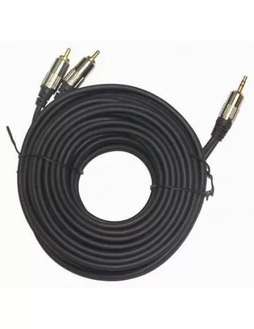 Cablu audio gembird stereo (3.5 mm jack la 2 x rca) 1.5m conectori auriti cca-352-1.5m (include tv 0.06 lei) Gembird - 1 - Tik.ro