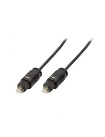 Cablu audio logilink toslink optic (t/t)(pt. conexiune optica intre blu-ray si echipamentul audio) 1.5m black ca1007 (include Lo - Tik.ro