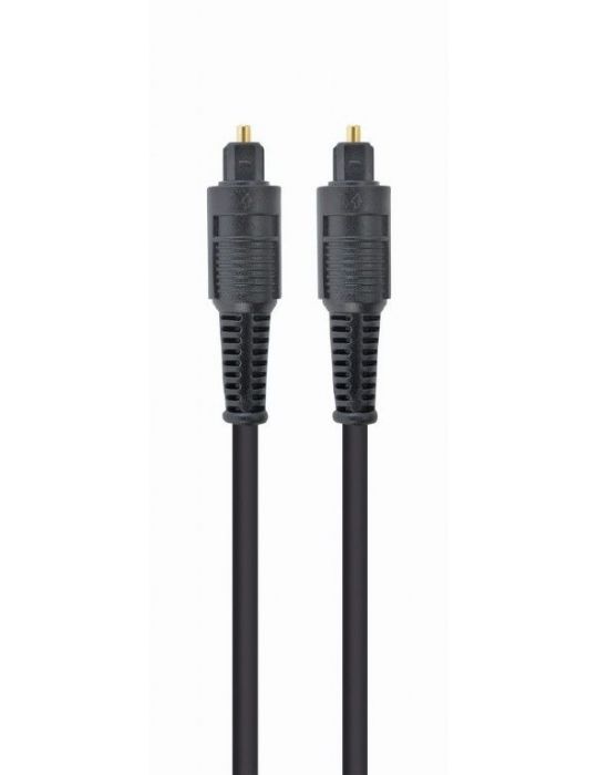 Cablu audio gembird toslink optic (pt. conexiune optica intre blu-ray si echipamentul audio) 7.5m black cc-opt-7.5m (include  Ge
