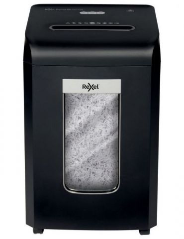 Distrugator manual documente rexel promax qs rsx1538  15 coli p4 cross-cut (tip confeti) cos  38 litri negru 2104587eu (inclu Re - Tik.ro